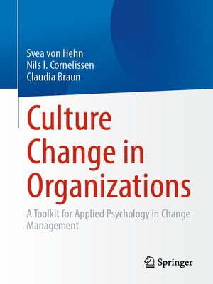 cover image of Culture Change in Organizations